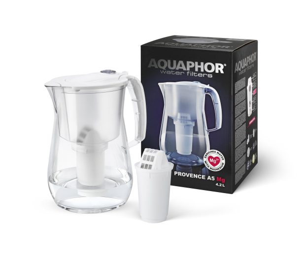 AQUAPHOR AQUAPHOR Dzbanek filtrujący Provence 4,2l (biały) + wkład ma - 1458008 - zdjęcie 2